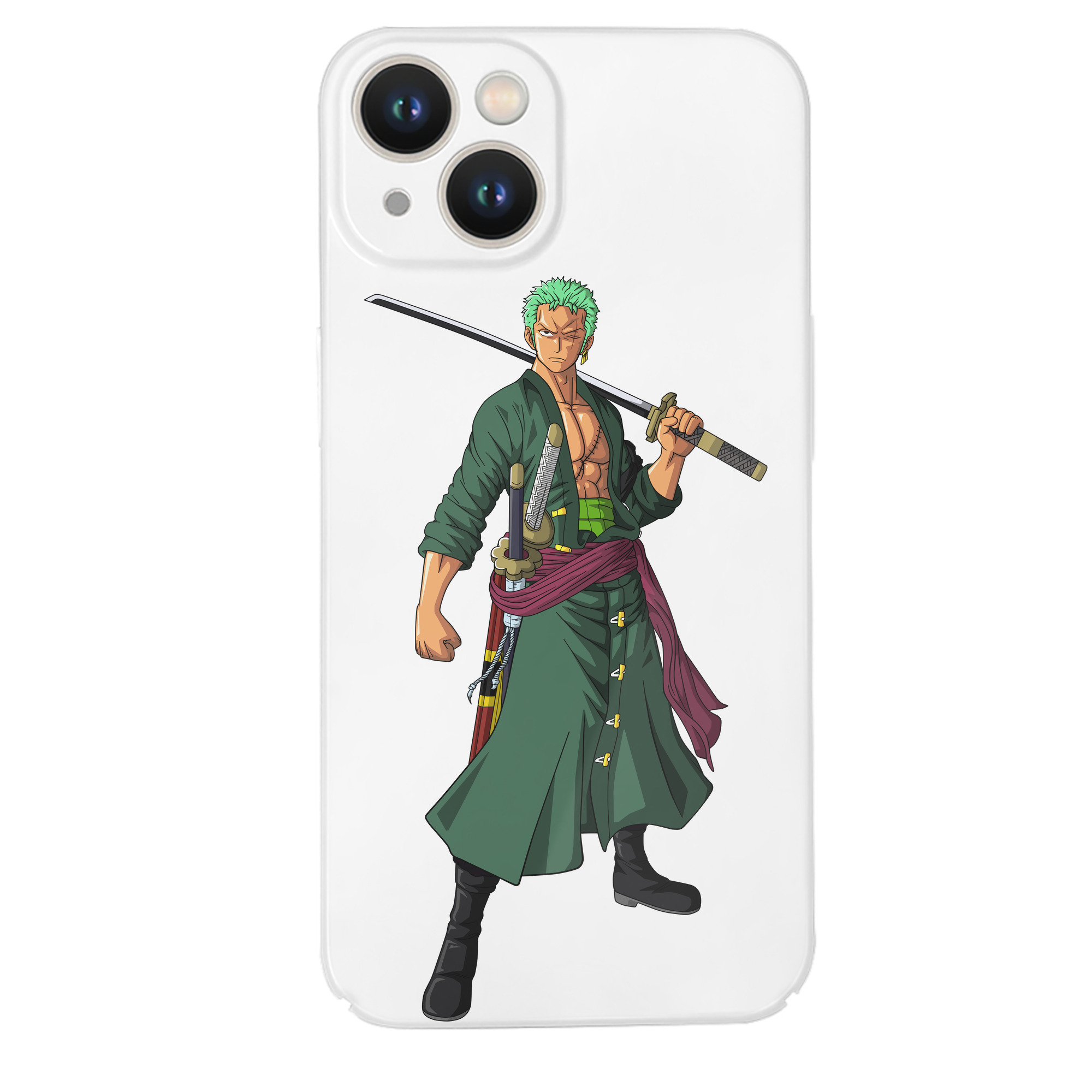 （画像用） ワンピース ロロノア・ゾロ ONE PIECE Roronoa Zoro 【iPhone 14シリーズ対応】ハードケース